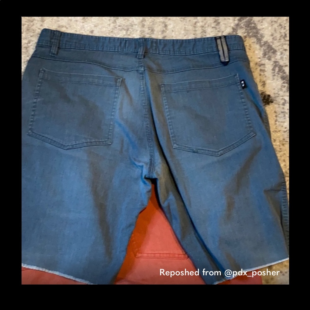 Blue Oakley shorts
